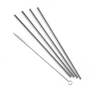 Steelstraw lige og børste fra Pulito